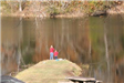 Fishing at the lake