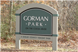 Gorman Park Entrance Sign