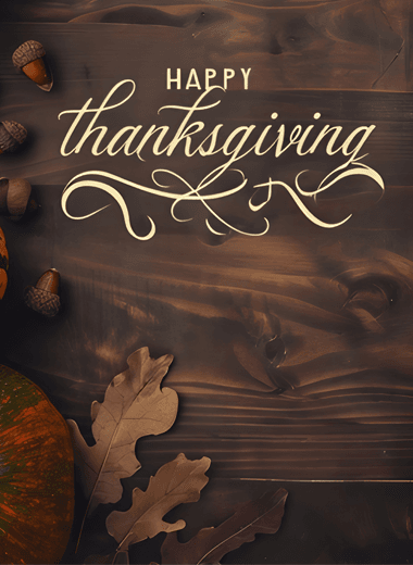 Happy Thanksgiving